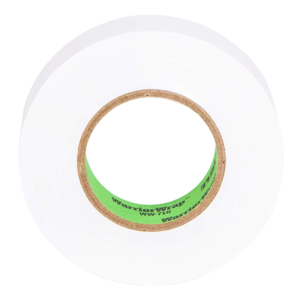 WW-716-WT Warriorwrap General 7 Mil Vinyl Electrical Tape, 3/4" Width, 60' Length, White